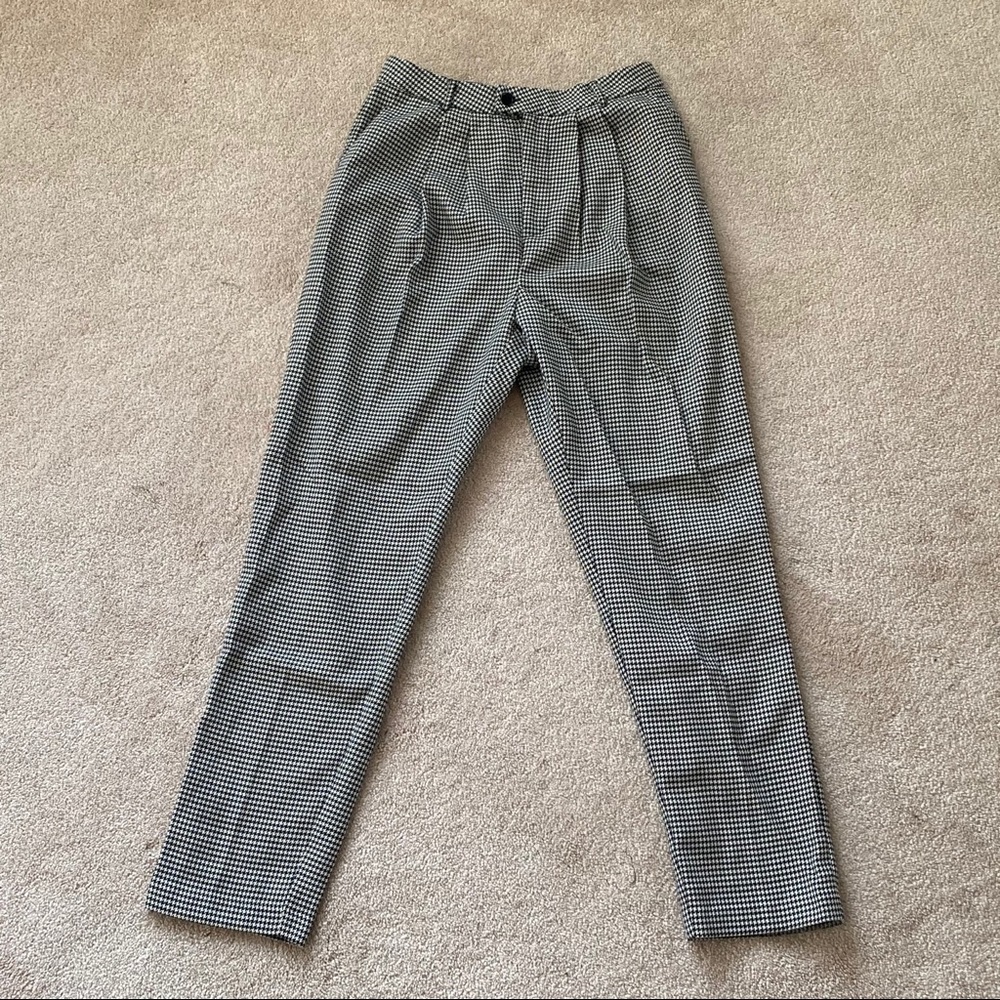 F21 GINGHAM TROUSER